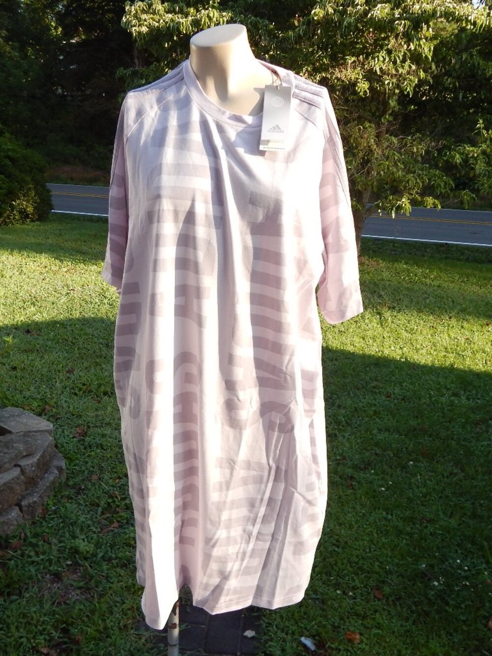 Adidas Multi Sport SHIRT Dress Size XL (20-22) or Bathing Suit Cover Up NEW